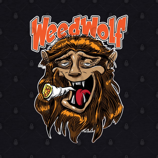 HalloWeed Wolf by eShirtLabs